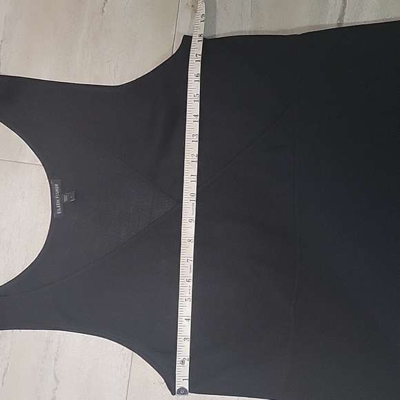 Eileen Fisher silk dress/coat L - Picture 3 of 9